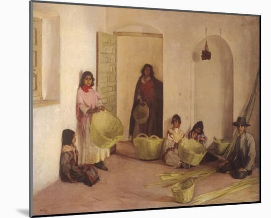 The Basket Makers, Seville-Gerald Kelly-Mounted Premium Giclee Print