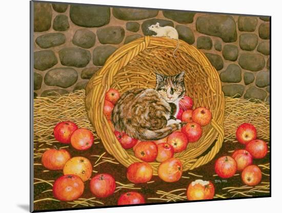 The Basket-Mouse-Ditz-Mounted Giclee Print