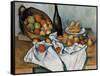 The Basket of Apples, c. 1893-Paul Cézanne-Framed Stretched Canvas