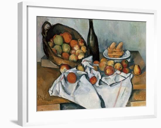 The Basket of Apples, c. 1893-Paul Cézanne-Framed Giclee Print