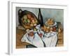 The Basket of Apples, c. 1893-Paul Cézanne-Framed Giclee Print