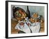 The Basket of Apples, c. 1893-Paul Cézanne-Framed Giclee Print