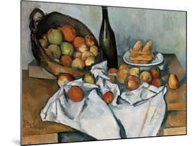 The Basket of Apples, c. 1893-Paul Cézanne-Mounted Giclee Print