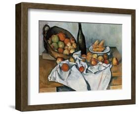 The Basket of Apples, c. 1893-Paul Cézanne-Framed Giclee Print