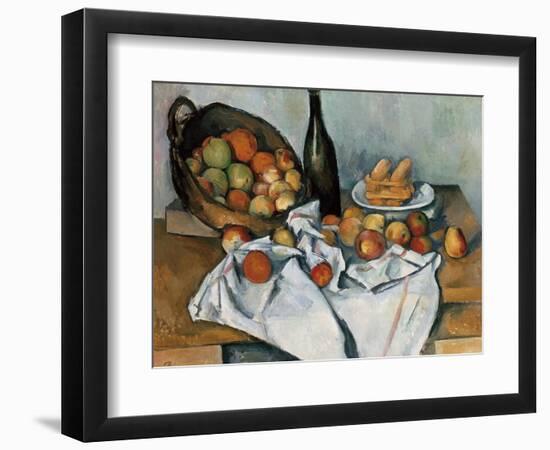 The Basket of Apples, c. 1893-Paul Cézanne-Framed Premium Giclee Print