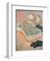 The Basket of Grapes, 1884-Claude Monet-Framed Giclee Print