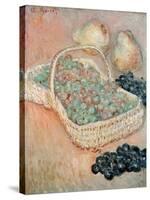 The Basket of Grapes, 1884-Claude Monet-Stretched Canvas