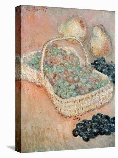 The Basket of Grapes, 1884-Claude Monet-Stretched Canvas