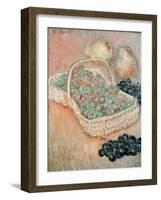 The Basket of Grapes, 1884-Claude Monet-Framed Giclee Print