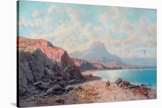 The Basque Coast, Gulf of Lyons-E. Annis-Stretched Canvas