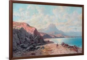 The Basque Coast, Gulf of Lyons-E. Annis-Framed Giclee Print