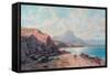 The Basque Coast, Gulf of Lyons-E. Annis-Framed Stretched Canvas