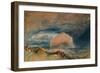 The Bass Rock, C.1824-J. M. W. Turner-Framed Giclee Print