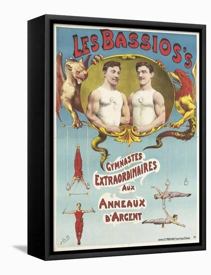 The Bassio's Extraordinary Gymnasts to Silver Rings-null-Framed Stretched Canvas