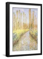 The Bastide du Vert in Autumn, La Bastide du Vert en Automne-Henri Martin-Framed Premium Giclee Print