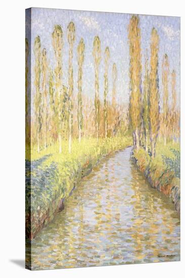 The Bastide du Vert in Autumn, La Bastide du Vert en Automne-Henri Martin-Stretched Canvas