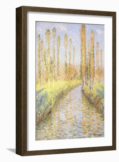 The Bastide du Vert in Autumn, La Bastide du Vert en Automne-Henri Martin-Framed Giclee Print
