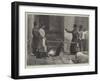 The Bastinado in Persia-Felix Regamey-Framed Giclee Print