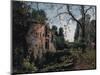 The Bastion Des Ormes, Interior of the Château De Clisson, 1884 (Painting)-Emmanuel Lansyer-Mounted Giclee Print