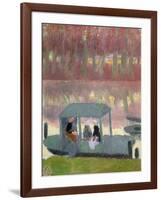 The Bateau-Lavoir at Port-Marly, 1890-Maurice Denis-Framed Giclee Print