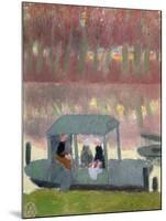 The Bateau-Lavoir at Port-Marly, 1890-Maurice Denis-Mounted Giclee Print