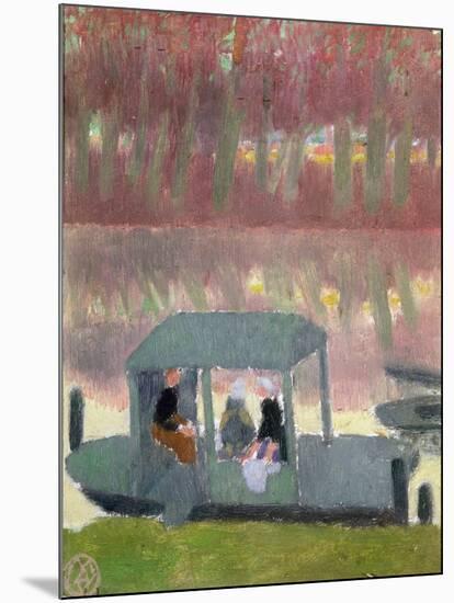 The Bateau-Lavoir at Port-Marly, 1890-Maurice Denis-Mounted Giclee Print