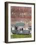 The Bateau-Lavoir at Port-Marly, 1890-Maurice Denis-Framed Giclee Print