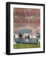 The Bateau-Lavoir at Port-Marly, 1890-Maurice Denis-Framed Giclee Print