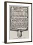 The Bateman Horn-Book, Front-null-Framed Giclee Print