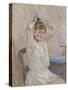 The Bath, 1885-86 (Oil on Canvas)-Berthe Morisot-Stretched Canvas