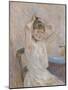 The Bath, 1885-86 (Oil on Canvas)-Berthe Morisot-Mounted Giclee Print