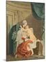 The Bath, by Nicolas Francois Regnault-Pierre Antoine Baudouin-Mounted Giclee Print