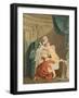 The Bath, by Nicolas Francois Regnault-Pierre Antoine Baudouin-Framed Giclee Print