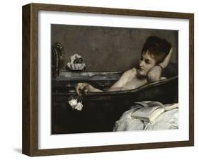 The Bath, c.1867-Alfred Georges Stevens-Framed Giclee Print