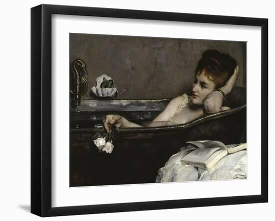 The Bath, c.1867-Alfred Georges Stevens-Framed Giclee Print