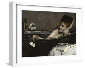 The Bath, c.1867-Alfred Georges Stevens-Framed Giclee Print