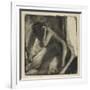 The Bath, c.1882-Edgar Degas-Framed Giclee Print