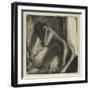 The Bath, c.1882-Edgar Degas-Framed Giclee Print