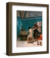 The Bath, ca. c.1880-1885-Jean Leon Gerome-Framed Art Print