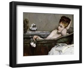 The Bath, circa 1867-Alfred Georges Stevens-Framed Giclee Print