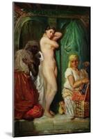 The Bath in the Harem, 1849-Theodore Chasseriau-Mounted Giclee Print