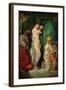 The Bath in the Harem, 1849-Theodore Chasseriau-Framed Giclee Print