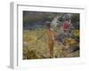 The Bath, Javea-Joaquín Sorolla y Bastida-Framed Art Print