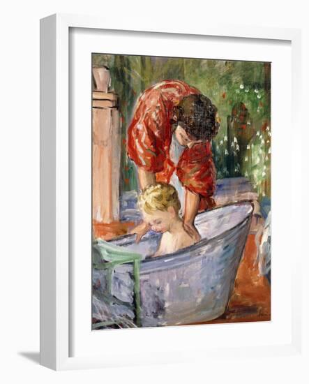 The Bath; Le Bain-Henri Lebasque-Framed Giclee Print