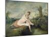 The Bath of Diana, C. 1715-16-Jean Antoine Watteau-Mounted Giclee Print