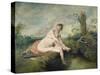 The Bath of Diana, C. 1715-16-Jean Antoine Watteau-Stretched Canvas