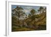 The Bath of Diana, Van Diemen's Land, 1837-John Glover-Framed Giclee Print