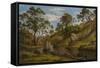 The Bath of Diana, Van Diemen's Land, 1837-John Glover-Framed Stretched Canvas