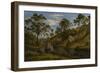 The Bath of Diana, Van Diemen's Land, 1837-John Glover-Framed Giclee Print