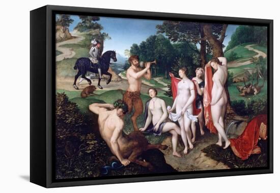 The Bath of Diane, C1510-Francois Clouet-Framed Stretched Canvas